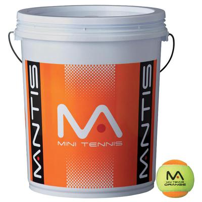 Mantis Mini Orange Tennis Balls - 6 Dozen Bucket - main image