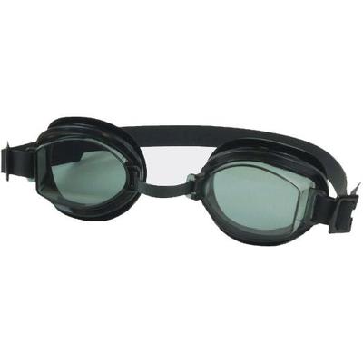 Swim Tech Adult Aqua Goggles - Black - main image