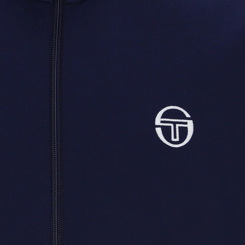 Sergio Tacchini Mens Locchi Track Top - Maritime Blue / White / Mango Mint - main image
