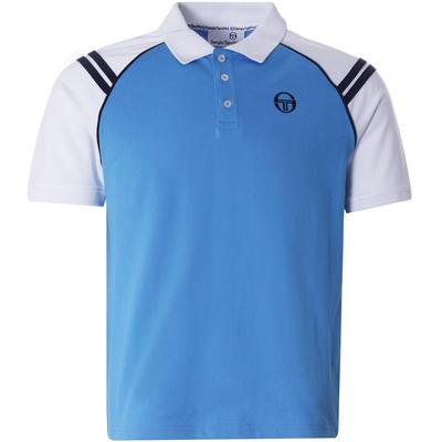 Sergio Tacchini Mens Cortona Polo - Blue/White - main image