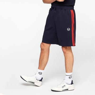 Sergio Tacchini Mens Pietrapertosa Tennis Shorts - Navy/Red - main image