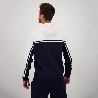 Sergio Tacchini Mens Young Line Hoodie - White/Navy - main image