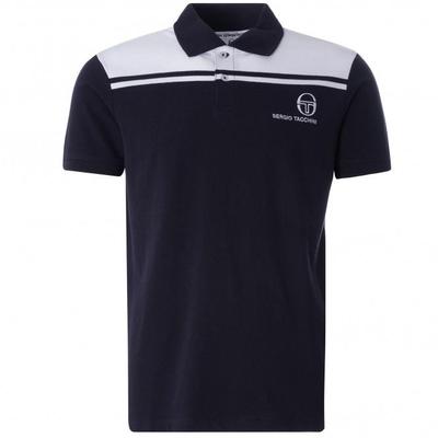 Sergio Tacchini Mens Young Line Tennis Polo - Navy/White - main image
