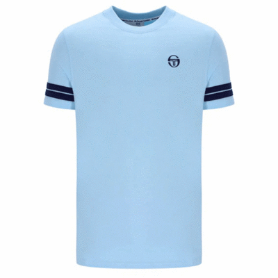 Sergio Tacchini Mens Grello Tee - Sky Blue - main image