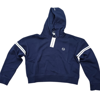Sergio Tacchini Womens Filomena Cropped Hoodie - Maritime Blue - main image