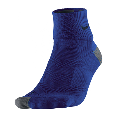 Nike Elite Cushion Quarter Running Socks (1 Pair) - Hyper Blue - main image