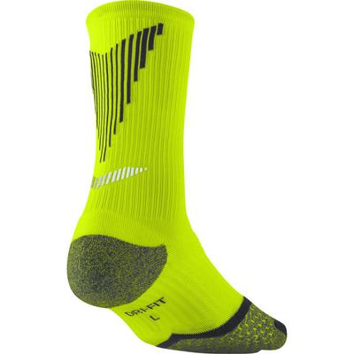 Nike Elite Cushioned Crew Running Socks (1 Pair) - Volt/Anthracite - main image