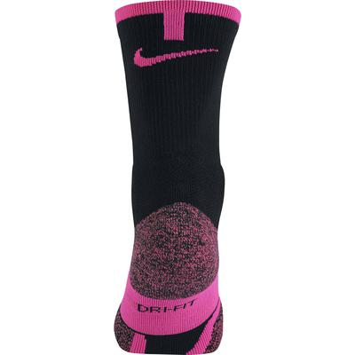 Nike Elite Crew Tennis Socks (1 Pair) - Black/Hyper Pink - main image