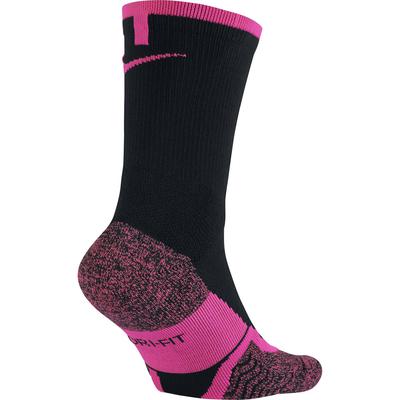 Nike Elite Crew Tennis Socks (1 Pair) - Black/Hyper Pink - main image