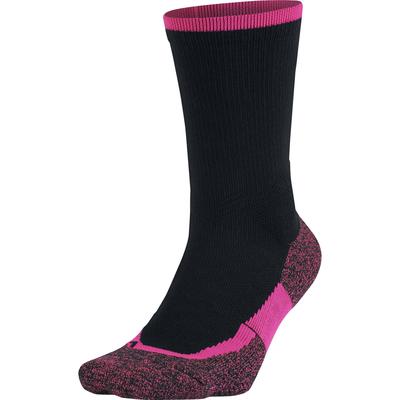 Nike Elite Crew Tennis Socks (1 Pair) - Black/Hyper Pink - main image