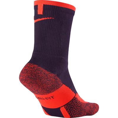 Nike Elite Crew Tennis Socks (1 Pair) - Purple/Crimson - main image