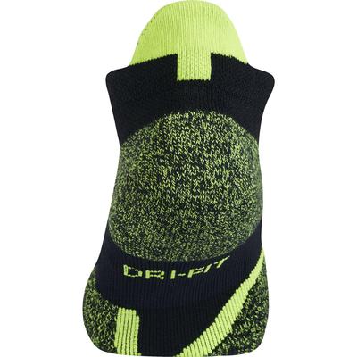 Nike Elite No-Show Tennis Socks (1 Pair) - Black/Volt - main image