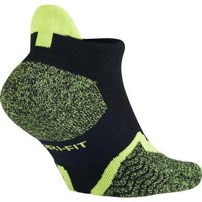Nike Elite No-Show Tennis Socks (1 Pair) - Black/Volt - main image
