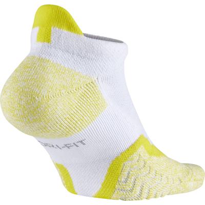 Nike Elite No-Show Tennis Socks (1 Pair) - White/Opti Yellow - main image