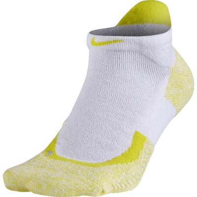 Nike Elite No-Show Tennis Socks (1 Pair) - White/Opti Yellow - main image