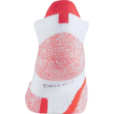 Nike Elite No-Show Tennis Socks (1 Pair) - White/Bright Mango - main image