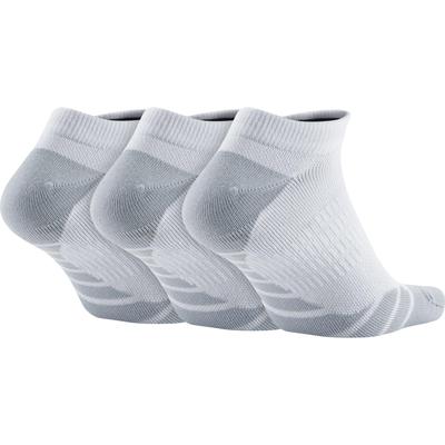 Nike Lightweight No-Show Training Socks (3 Pairs) - White/Wolf Grey - main image