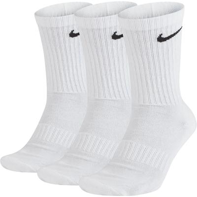 Nike Everyday Cushion Crew Socks (3 Pairs) - White/Black