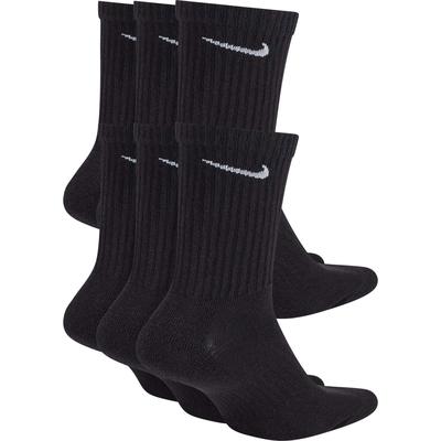 Nike Everyday Cushion Crew Socks (6 Pairs) - Black/White