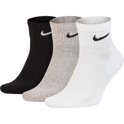 Nike Everyday Cushion Ankle Sock (3 Pairs) - Multi-coloured