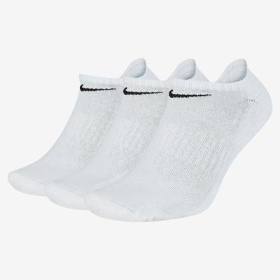 Nike Everyday Cushioned No-Show Socks (3 Pairs) - White - main image