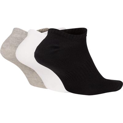 Nike Everyday Lightweight No-Show Socks (3 Pairs) - Black/White/Grey - main image