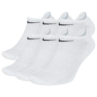 Nike Dry Lightweight No-Show Socks (6 Pairs) - White