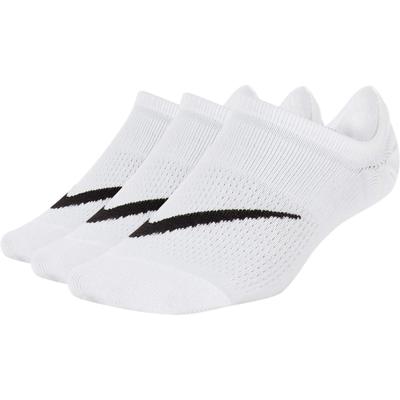 Nike Lightweight Footie Socks (3 Pairs) - White - main image