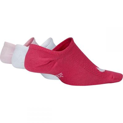 Nike Kids Lightweight Footie Socks (3 Pairs) - Pink/White - main image