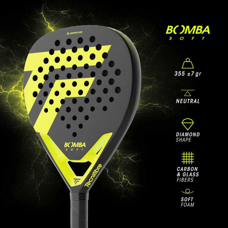 Tecnifibre Bomba Soft Padel Racket 2026 - main image
