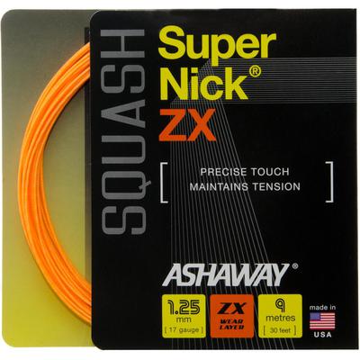 Ashaway SuperNick ZX Squash String Set - Orange - main image