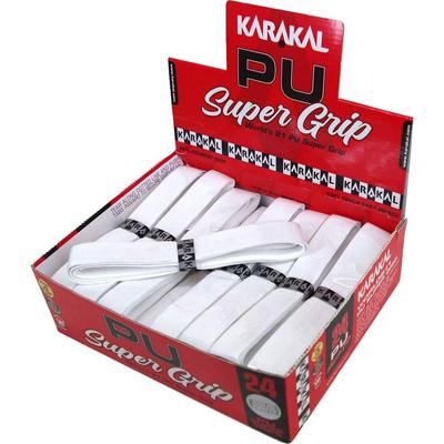 Karakal PU Super Grips (Pack of 24) - White