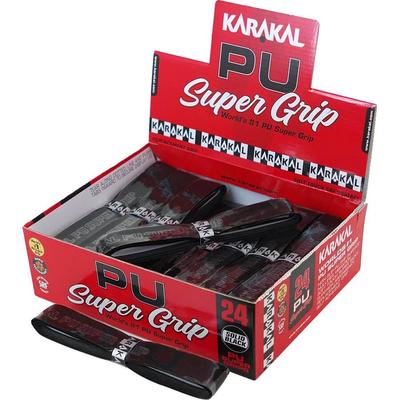 Karakal PU Super Grips (Pack of 24) - Black
