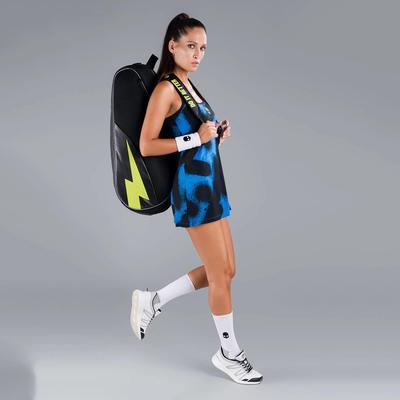 Hydrogen Womens Spray Tennis Dress - Blue/Black - main image