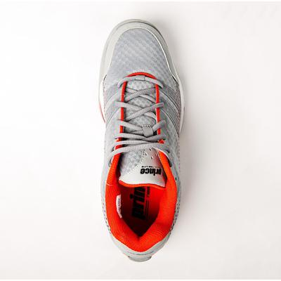 Prince Mens T22 Lite Tennis Shoes - Grey/Black/Red - main image