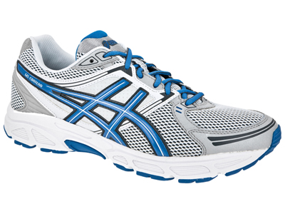 Asics Mens GEL Contend Running Shoes - Lightning/Blue/Charcoal - main image