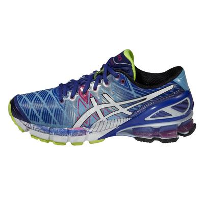 Asics Womens GEL-Kinsei 5 Running Shoes - Blue/White/Pink - Tennisnuts.com