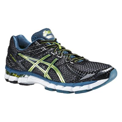 Asics Mens GT-2000 2 Running Shoes - Black/Lime/Tapestry - main image