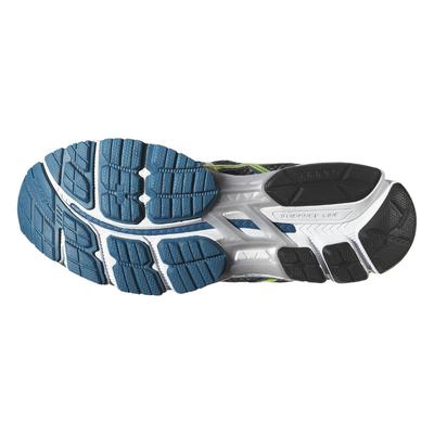 Asics Mens GT-2000 2 Running Shoes - Black/Lime/Tapestry - main image