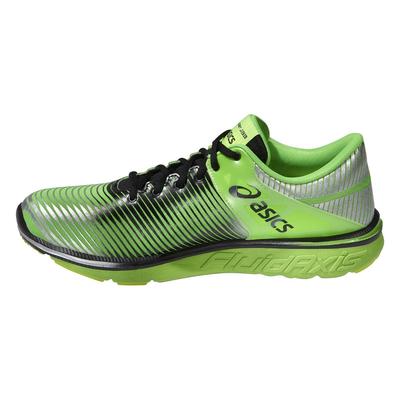 Asics Mens GEL-Super J33 Running Shoes - Flash Green/Onyx/Silver - main image