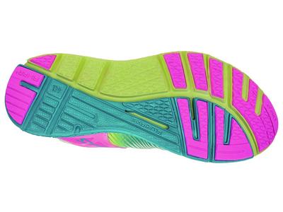 Asics Womens GEL-Super J33 Running Shoes - Pink/Lime - main image