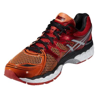 Asics Mens GEL Nimbus 16 Running Shoes - Flash Orange/Lightning/Red - main image