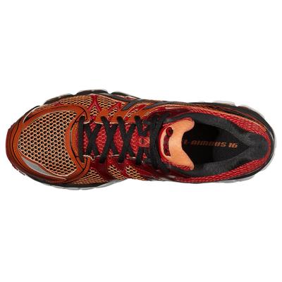 Asics Mens GEL Nimbus 16 Running Shoes - Flash Orange/Lightning/Red - main image