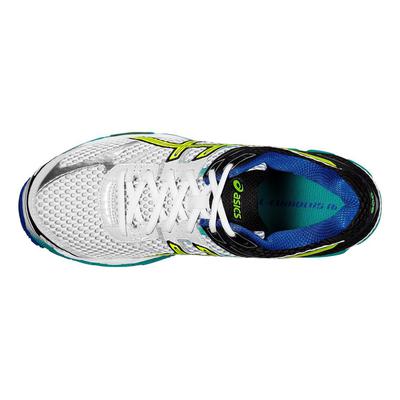 Asics Mens GEL Cumulus 16 Running Shoes - White/Yellow - main image