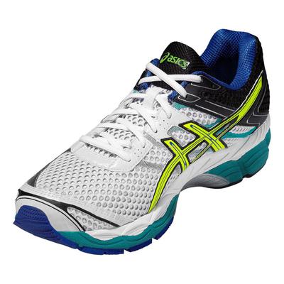 Asics Mens GEL Cumulus 16 Running Shoes - White/Yellow - main image