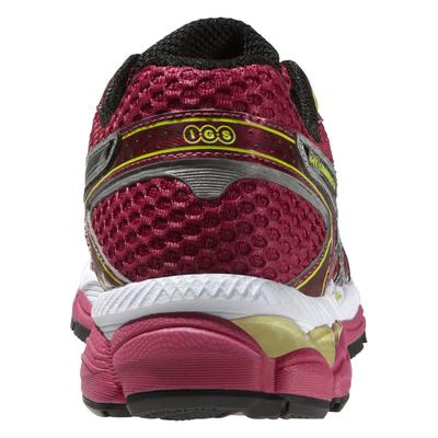 Asics Womens GEL-Cumulus 16 Running Shoes - Raspberry/Black/Lime - main image
