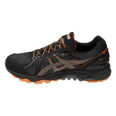 Asics Mens GEL-Fuji Trabuco 3 G-TX Trail Running Shoes - Black/Orange - main image