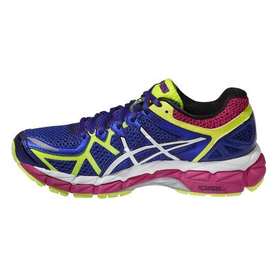 Asics Womens GEL-Kayano 21 Running Shoes - Blue/Flash Yellow - main image