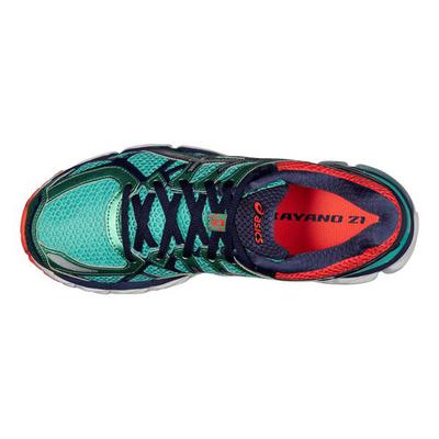 Asics Womens GEL-Kayano 21 Running Shoes - Aqua/Blue - main image