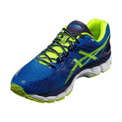 Asics Mens GEL Nimbus 17 Running Shoes - Electric Blue/Flash Yellow - main image